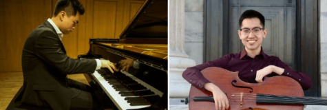 Lunchtime Concerts – Wednesday 26 February – Jason Ma: Cello, Julian Chan: Piano
