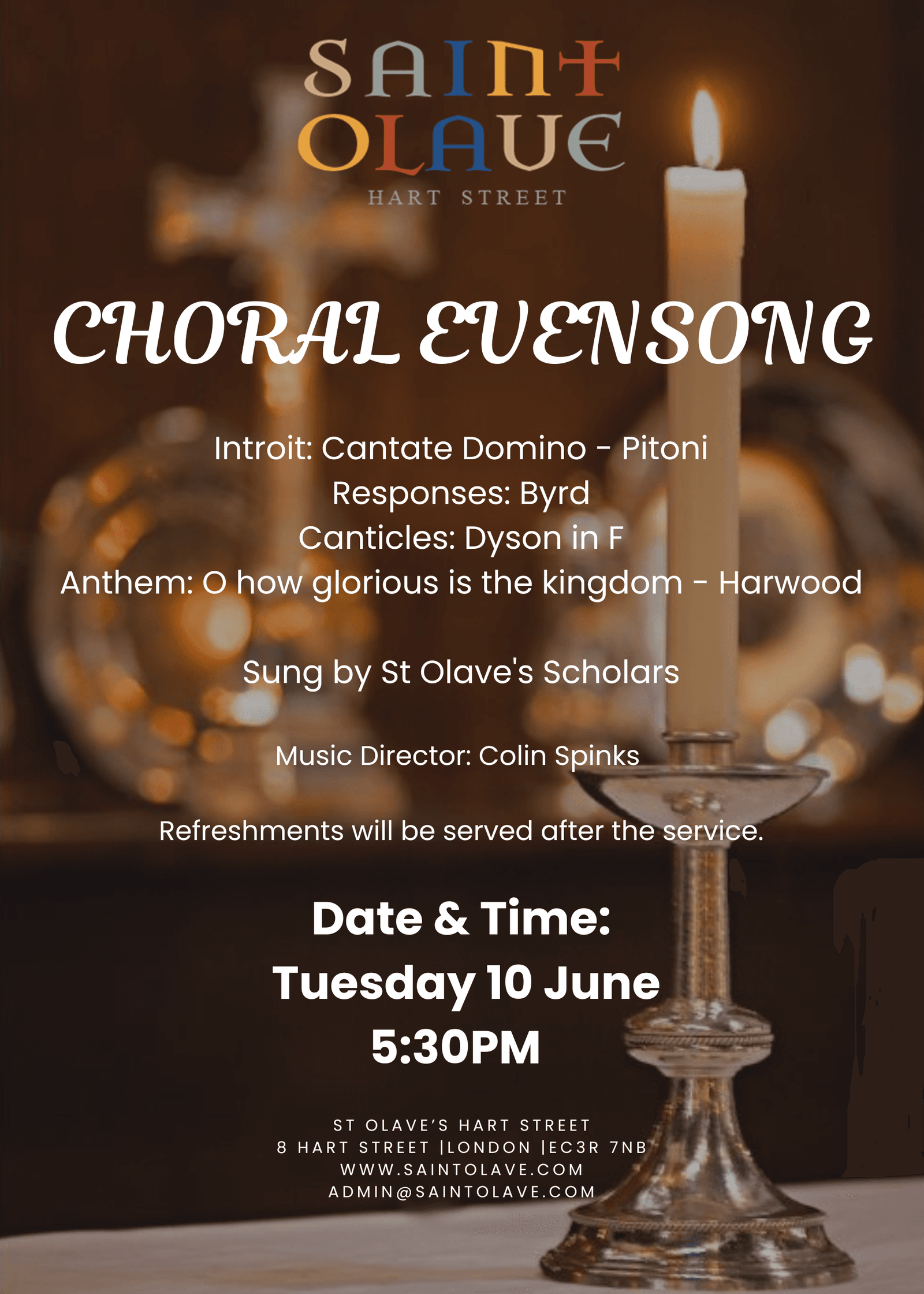You are currently viewing Choral Evensong – Tuesday 8th July – 5:30