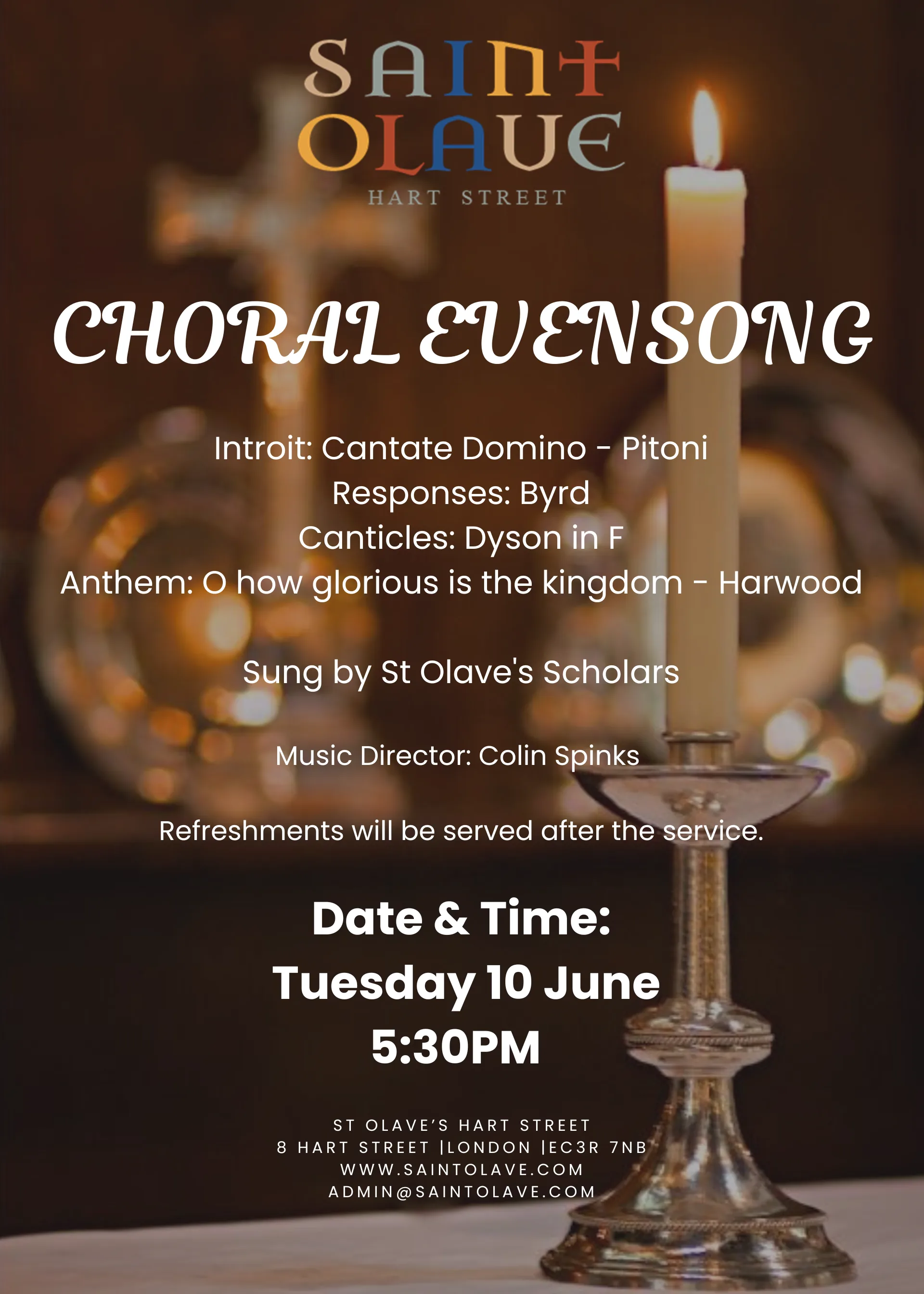 You are currently viewing Choral Evensong – Tuesday 8th July – 5:30