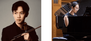 Read more about the article Lunchtime Concerts – Thursday 9 July – Cyrus Yuen: Violin, Valentina Wang: Piano