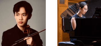 Lunchtime Concerts – Wednesday 9 July – Cyrus Yuen: Violin, Valentina Wang: Piano