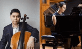 Lunchtime Concerts – Thursday 27 November – Wilbert Chan Cello & Valentina Wang Piano