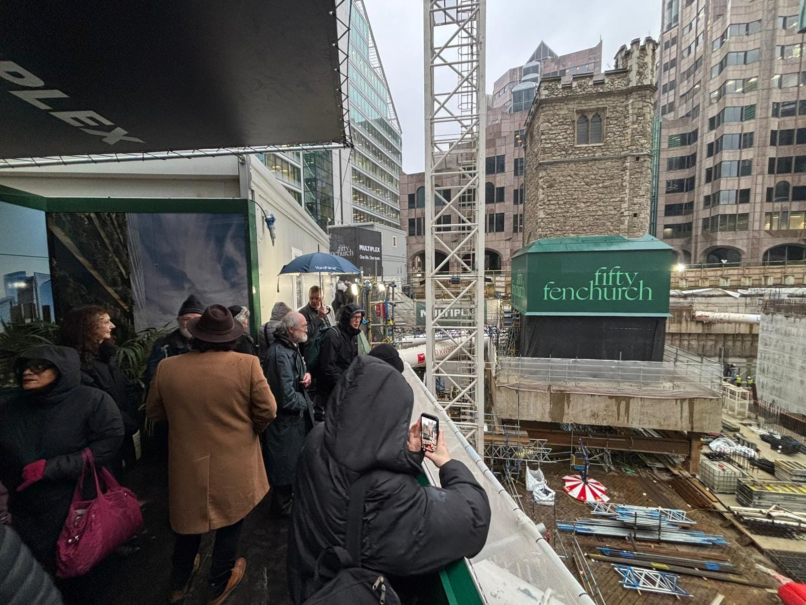 Tuesday 3rd February 2026 – Parish Visit to the 50 Fenchurch site