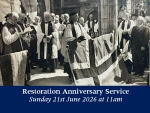 Read more about the article Sunday 21st June 2026 at 11am – Restoration Anniversary Service