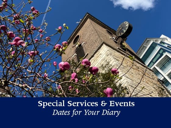 You are currently viewing Special Services & Events