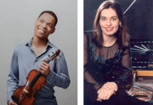Read more about the article Lunchtime Concerts – Thursday 14 May – Nathan Amaral (Violin) and Clelia Iruzun (Piano)