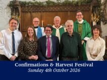 Sunday 4th October 2026 – Confirmation & Harvest Festival