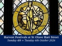 Sunday 4th & Tuesday 6th October 2026 – Harvest Festivals