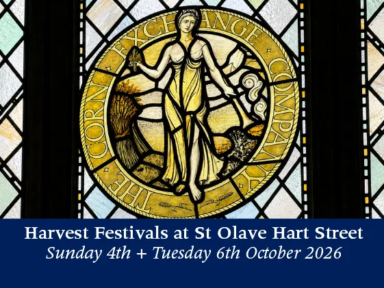 Sunday 4th & Tuesday 6th October 2026 – Harvest Festivals