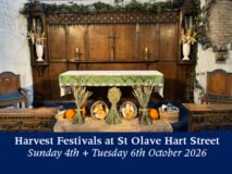 Sunday 4th & Tuesday 6th October 2026 – Harvest Festivals