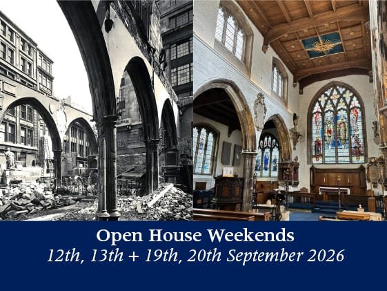 You are currently viewing September 2026 – Open House Weekends at St Olave Hart Street